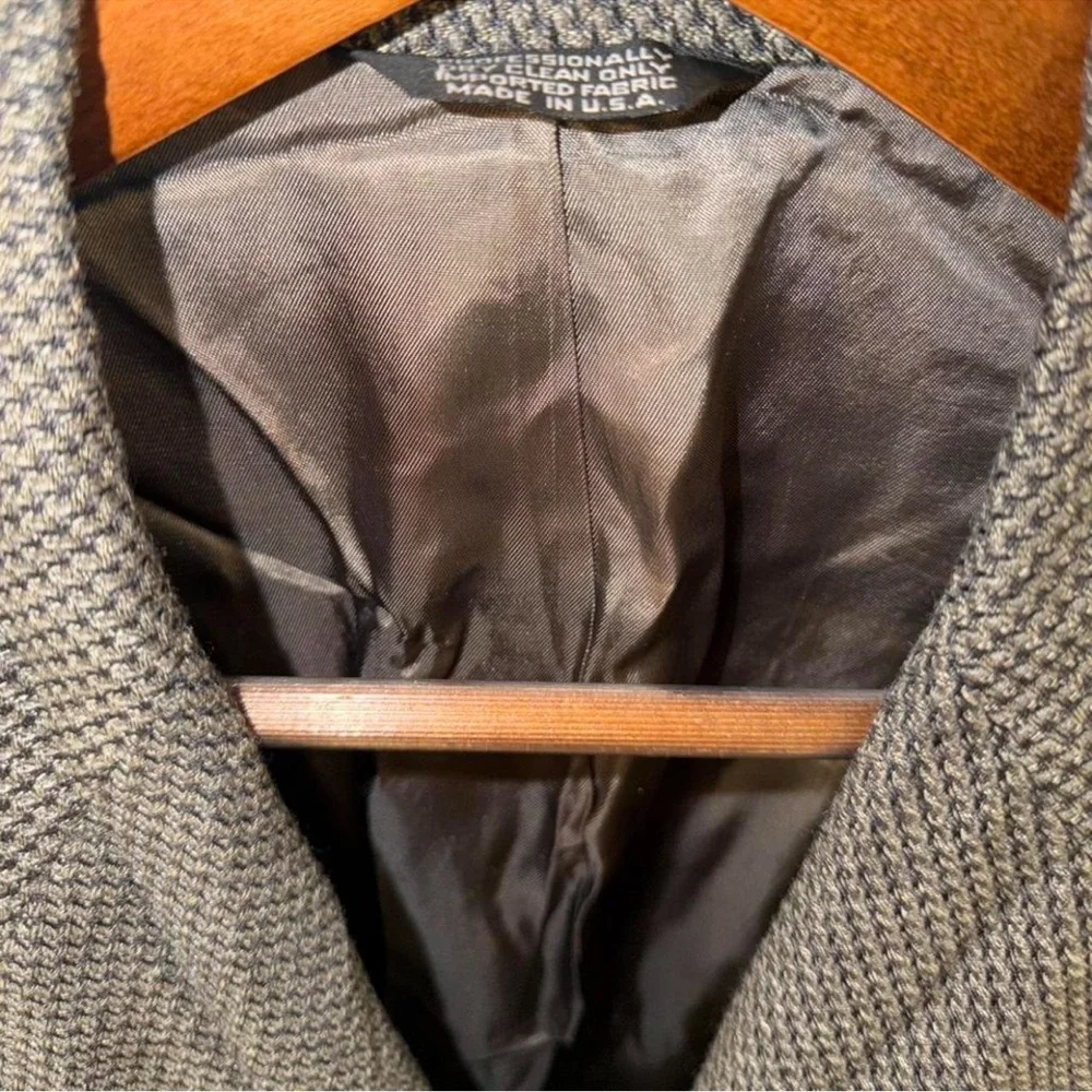 VTG Men's Wool Tweed Blazer Jacket Size (XL) 48 Short